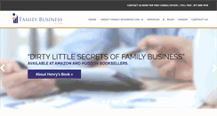 Desktop Screenshot of familybusinessusa.com