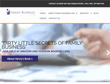 Tablet Screenshot of familybusinessusa.com